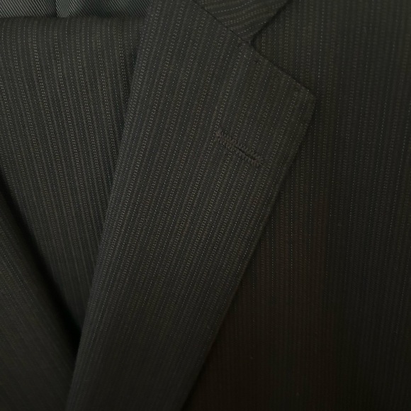 Louis Feraud Black Suit - Picture 2 of 4